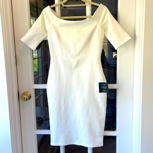 NWT Lulus White Bodycon dress Size M